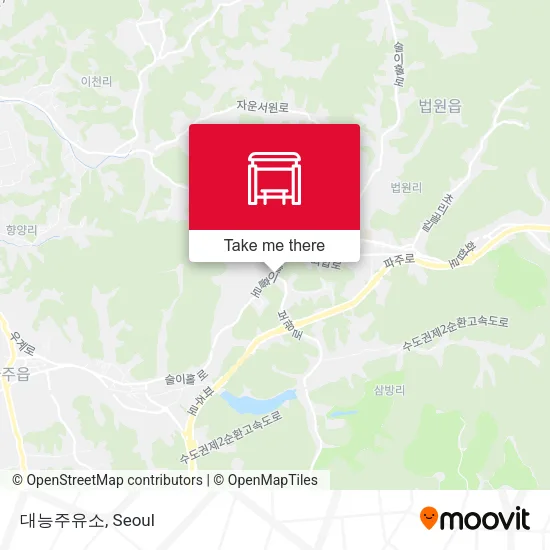 대능주유소 map