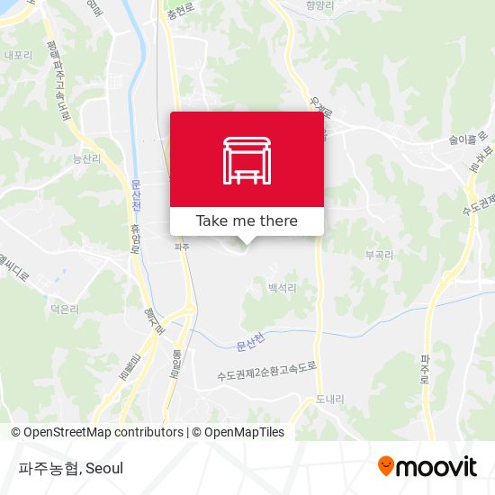 파주농협 map