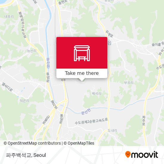 파주백석교 map