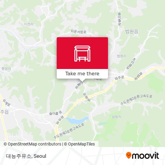 대능주유소 map