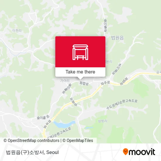 법원읍(구)소방서 map