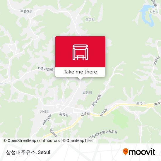 삼성대주유소 map