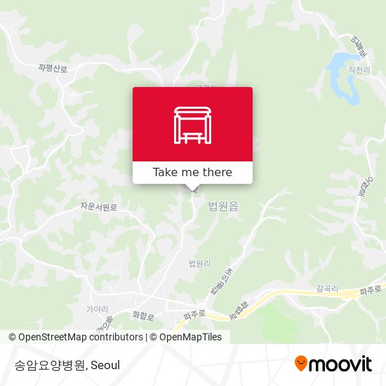 송암요양병원 map