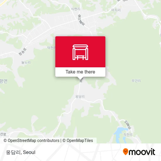 웅담리 map