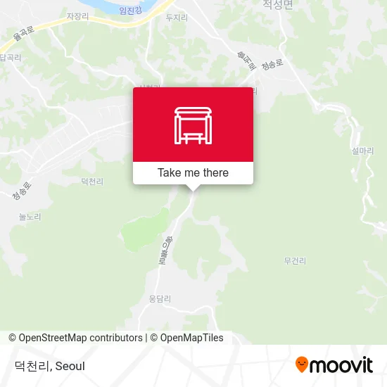 덕천리 map