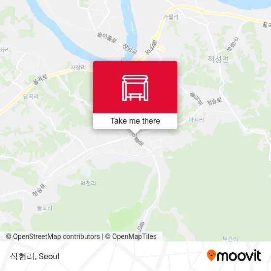 식현리 map