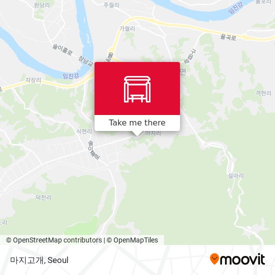 마지고개 map