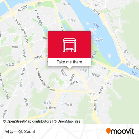덕풍시장 map