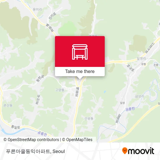 푸른마을동익아파트 map