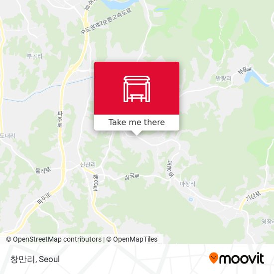 창만리 map