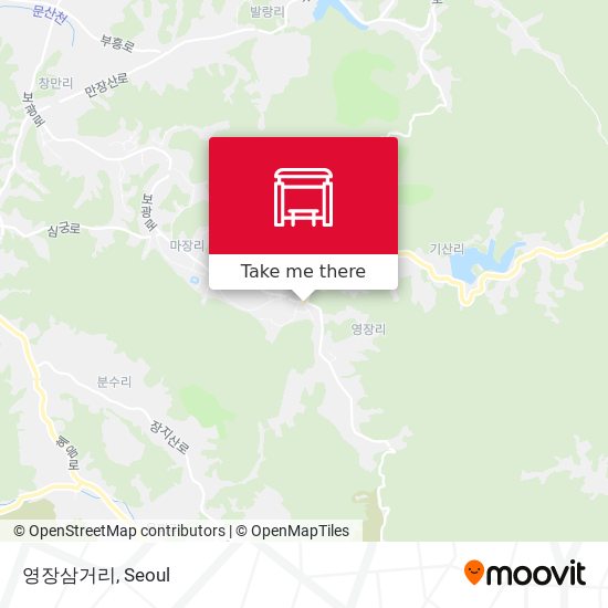 영장삼거리 map