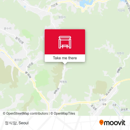 정식암 map