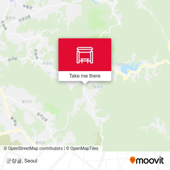 군량굴 map
