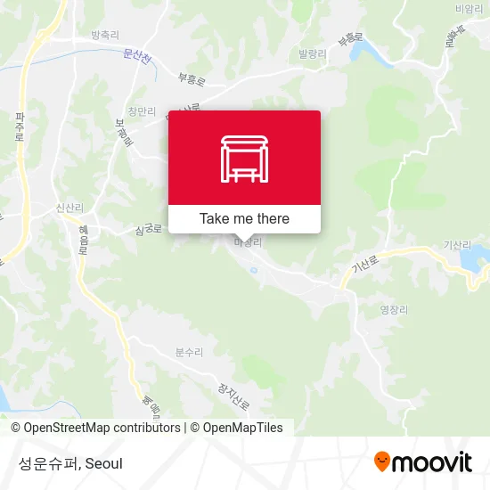 성운슈퍼 map