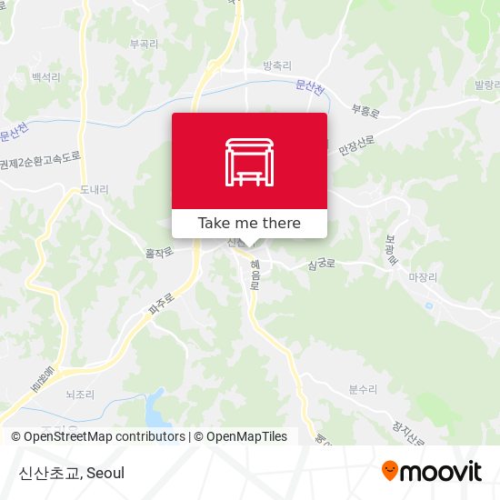 신산초교 map