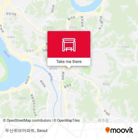 두산위브아파트 map