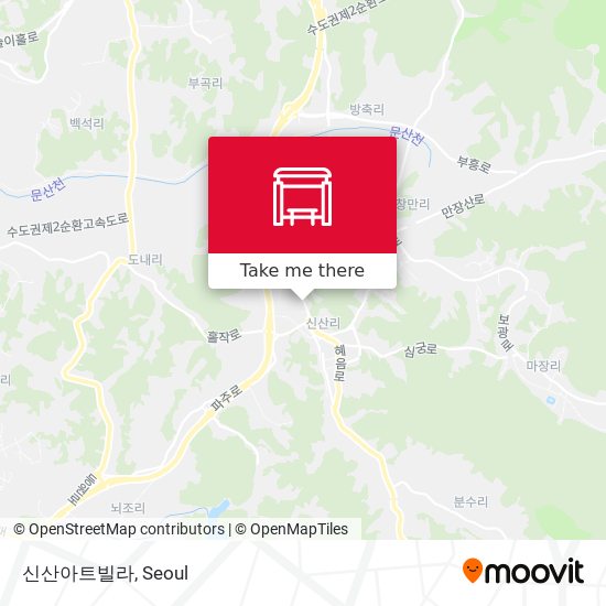 신산아트빌라 map