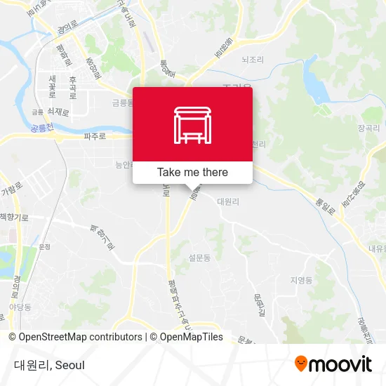 대원리 map