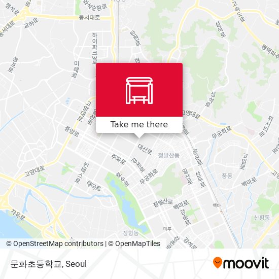 문화초등학교 map