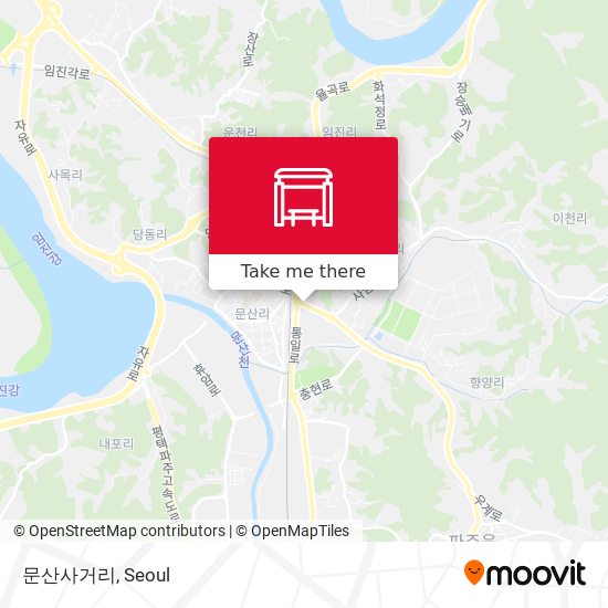 문산사거리 map