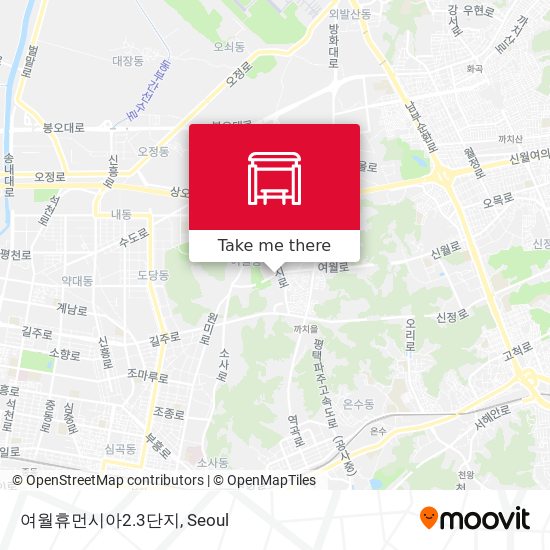 여월휴먼시아2.3단지 map