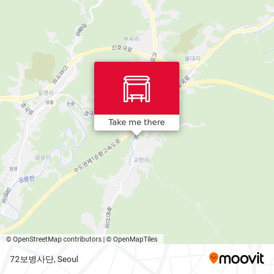 72보병사단 map