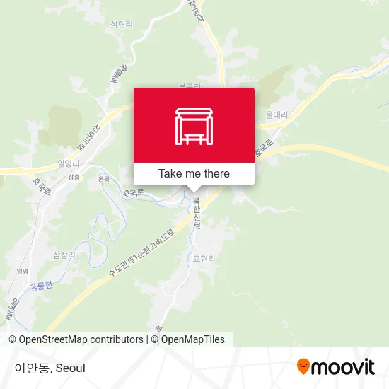 이안동 map