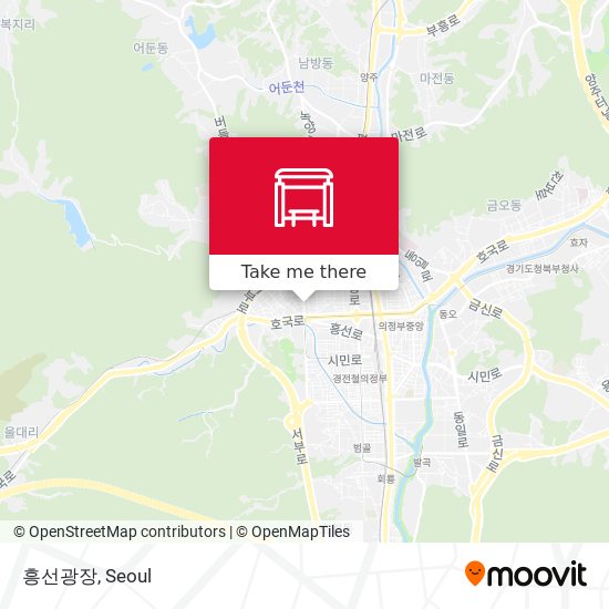 흥선광장 map