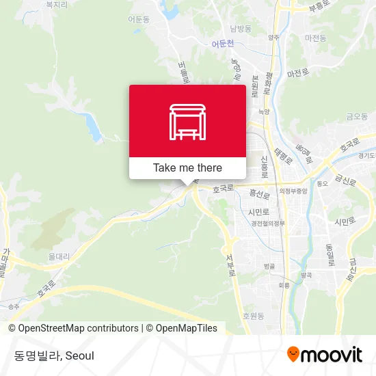 동명빌라 map