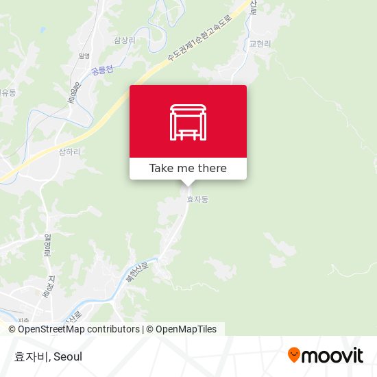 효자비 map