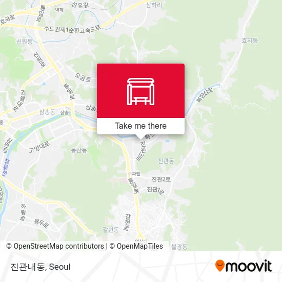 진관내동 map