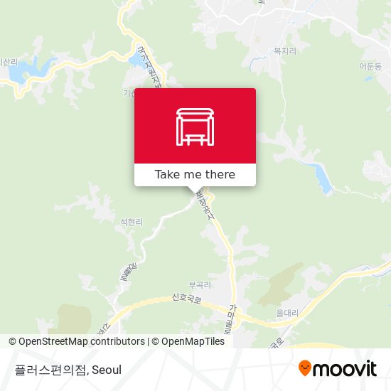 플러스편의점 map