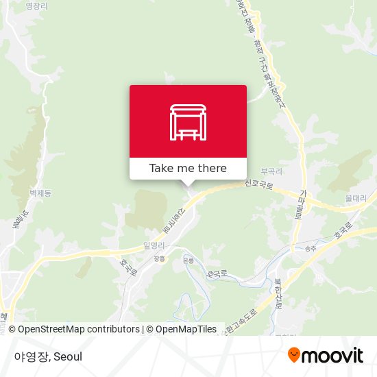 야영장 map