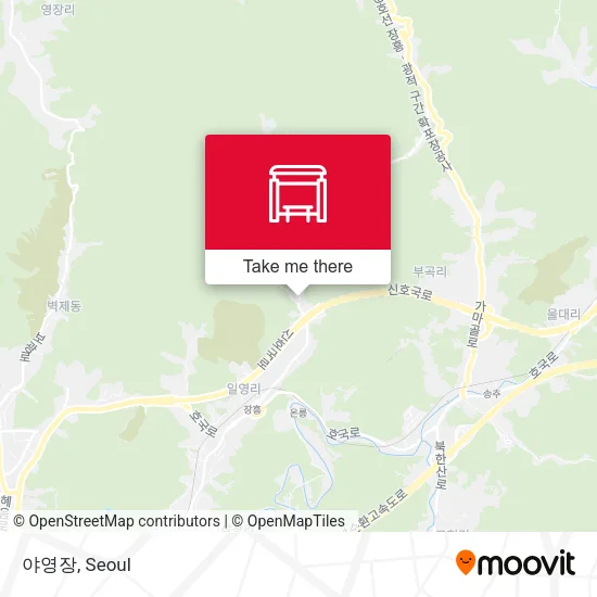 야영장 map