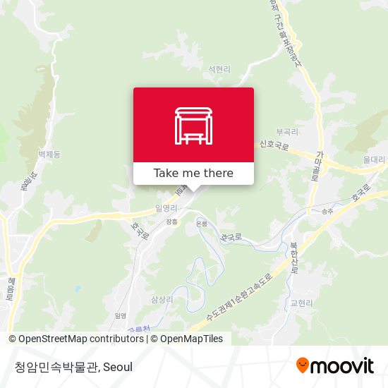청암민속박물관 map