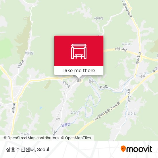 장흥주민센터 map