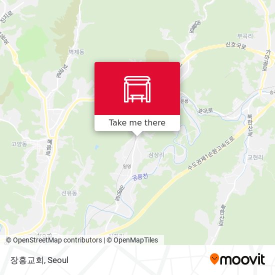 장흥교회 map