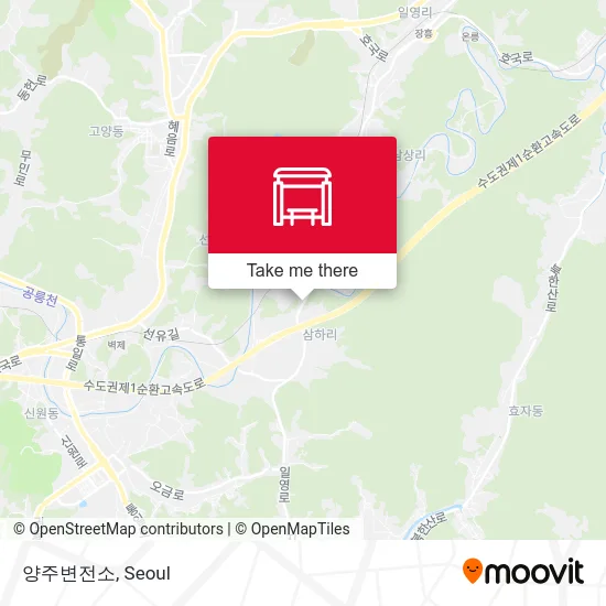 양주변전소 map