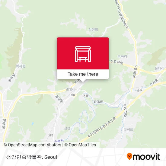 청암민속박물관 map