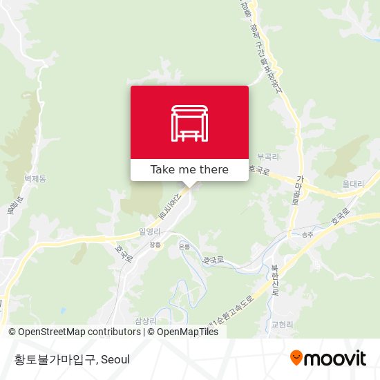 황토불가마입구 map