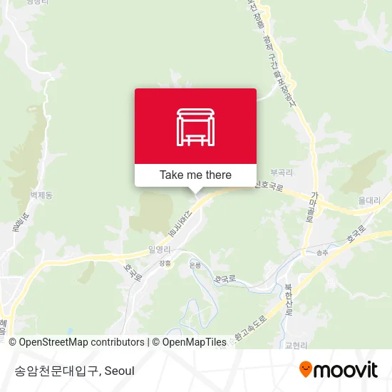 송암천문대입구 map