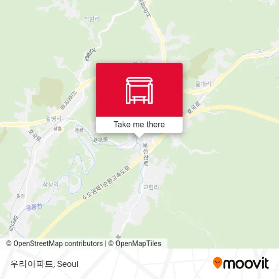 우리아파트 map