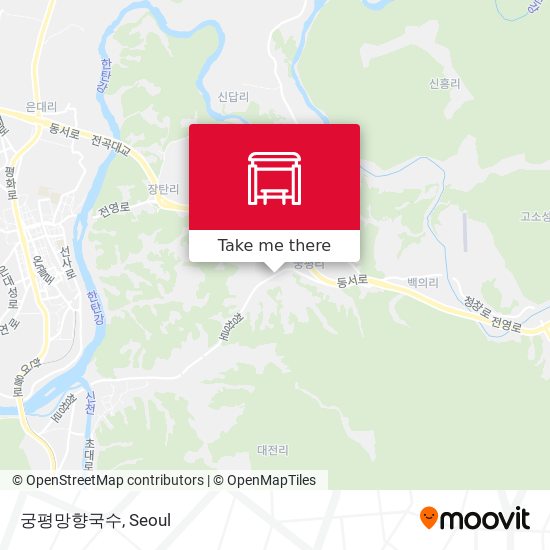 궁평망향국수 map