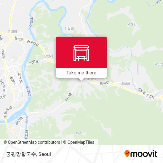 궁평망향국수 map