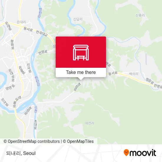 되내리 map