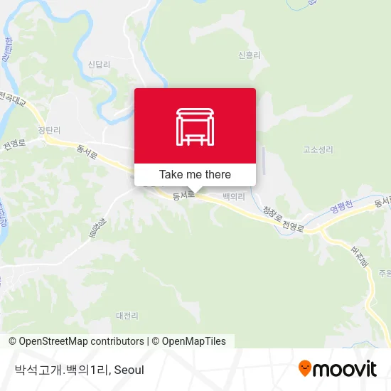 박석고개.백의1리 map