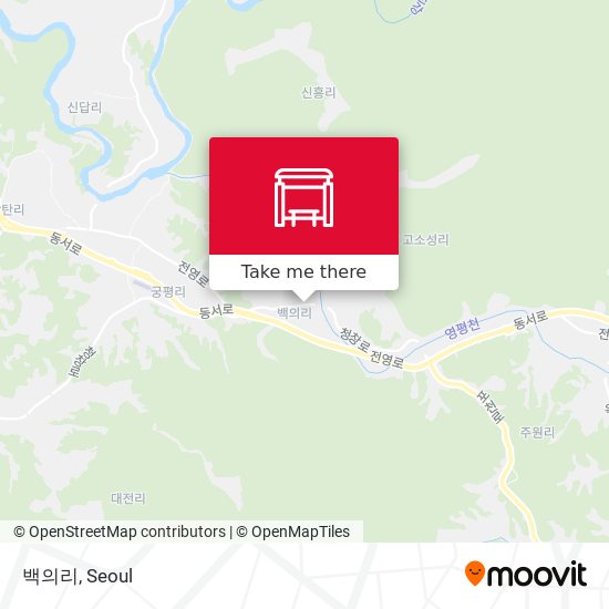 백의리 map