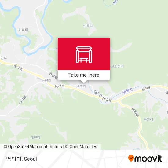 백의리 map
