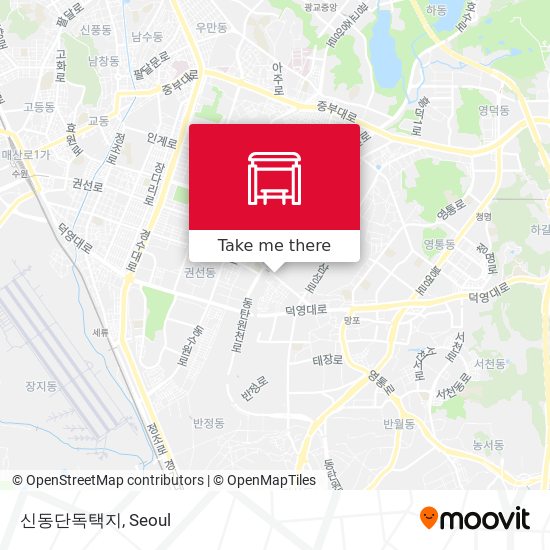 신동단독택지 map