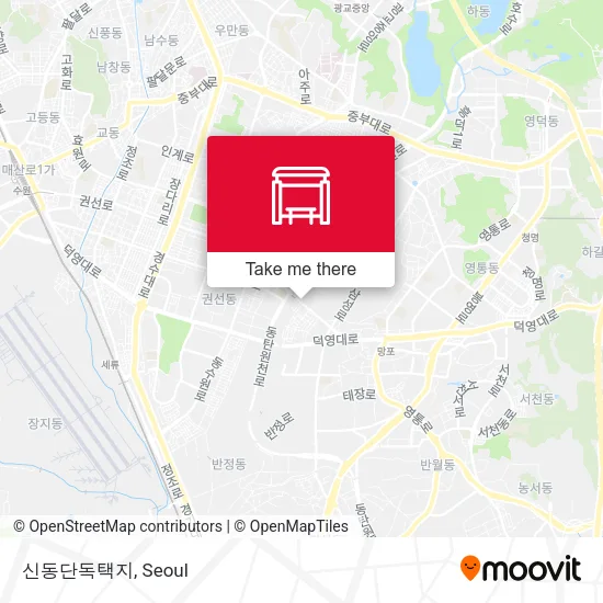신동단독택지 map